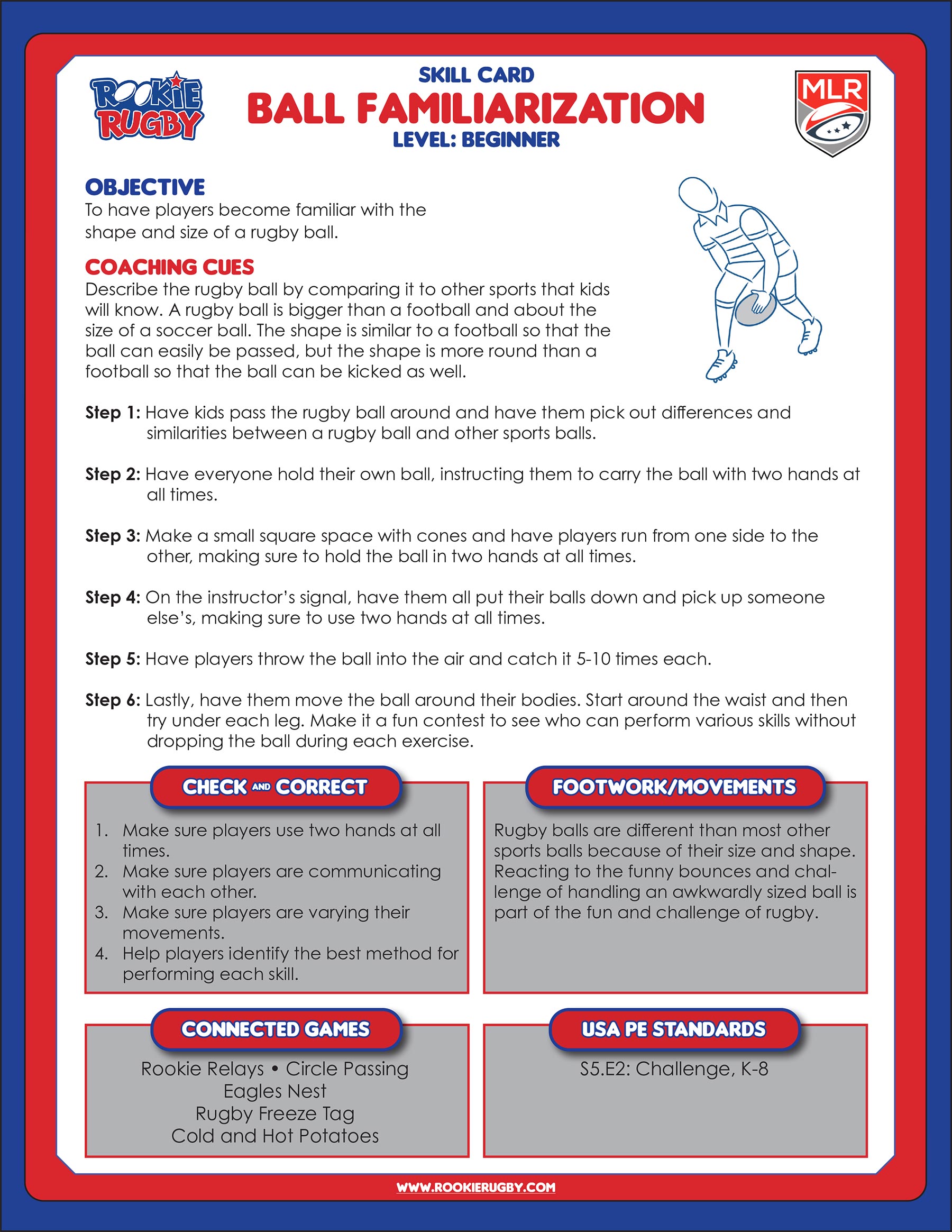 Ball Familiarization Imagine Rugby